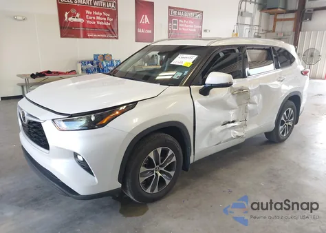 2022 Toyota Highlander Xle from USA, damaged, VIN 5TDGZRAH4NS140781